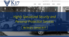 Desktop Screenshot of k17security.com